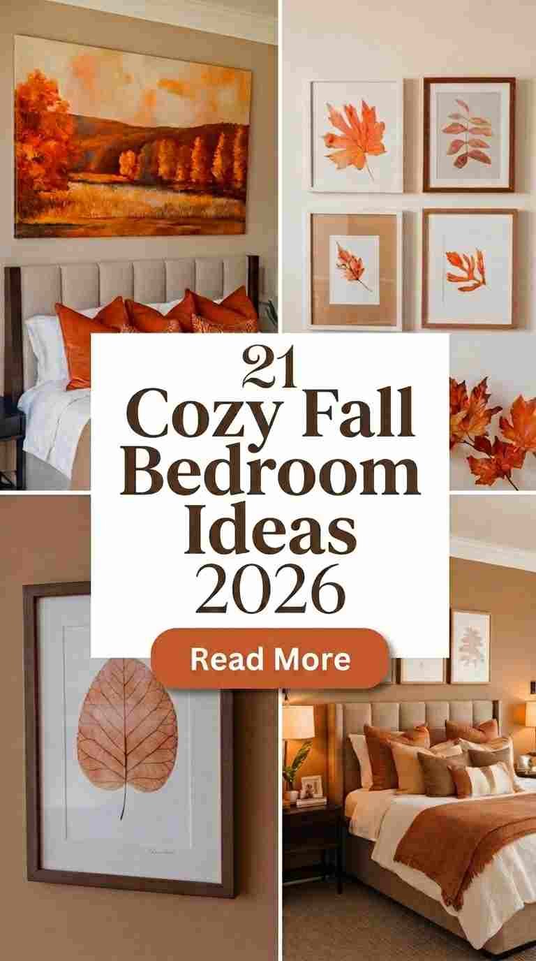 21 Cozy Fall Bedroom Ideas That Feel Warm and Inviting