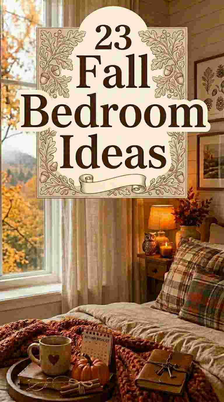 23 Fall Bedroom Ideas 2026 That Make Your Room Feel Extra Cozy